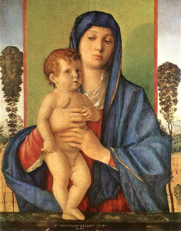 BELLINI, Giovanni Madonna degli Alberetti  25 China oil painting art